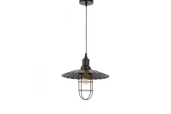LAMPADA SOSPENSIONE NERO LATARO W1