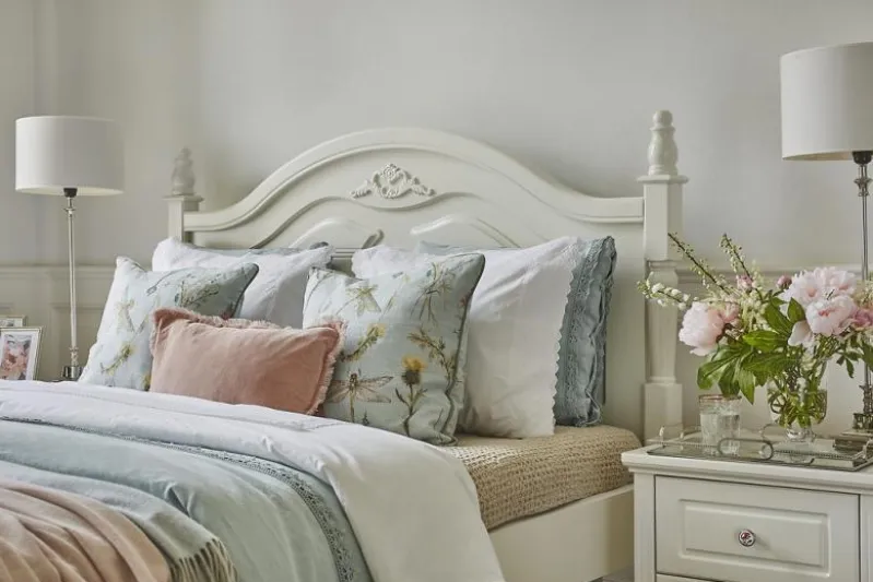 Letto Bianco 180 x 200 Princess 886 colore Bianco
