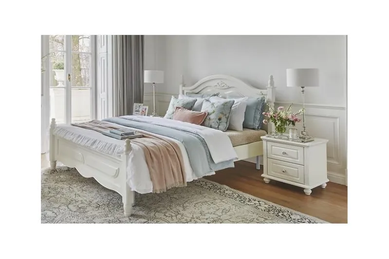 Letto Bianco 180 x 200 Princess 886 colore Bianco