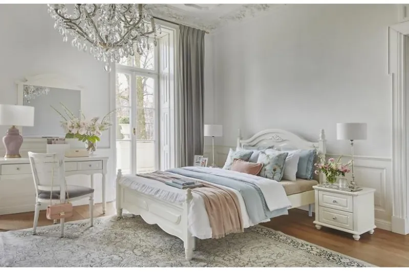 Letto Bianco 180 x 200 Princess 886 colore Bianco