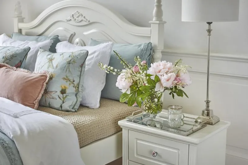Letto Bianco 180 x 200 Princess 886 colore Bianco