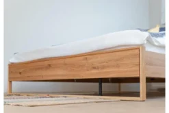 Letto in rovere naturale oliato matrimoniale 180 x 200