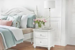 Letto in stile provenzale bianco 160x200 Princess 886