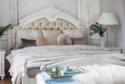 Letto matrimoniale provenzale king size 180x200 Princess 872