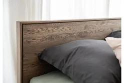 Letto matrimoniale rovere massello affumicato 160 x 200