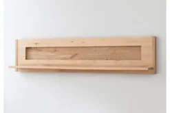 Mensola piccola legno massello naturale LED integrato