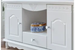 Mobile Porta TV legno bianco stile provenzale Princess 862