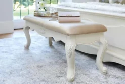 Panca fondo letto classica bianco avorio BELLA 933