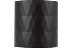 Plafoniera a forma di tubo metallo nero TIGO W1