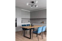 Plafoniera a sfera nera da soffitto FINO W4