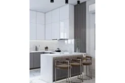 PLAFONIERA A TUBO IN METALLO NERO CONE W1