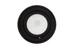 Plafoniera da soffitto in metallo nero NATI W1