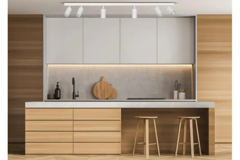 PLAFONIERA MODERNA BIANCA NEO W6