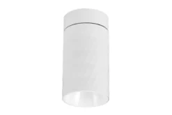PLAFONIERA MODERNA IN METALLO BIANCO BIBI W1