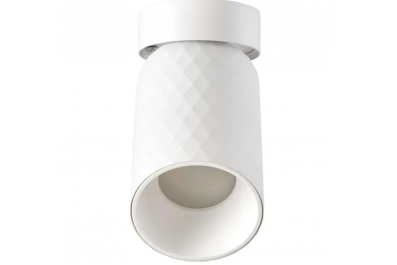 PLAFONIERA MODERNA IN METALLO BIANCO BIBI W1