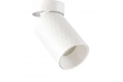 PLAFONIERA MODERNA IN METALLO BIANCO BIBI W1