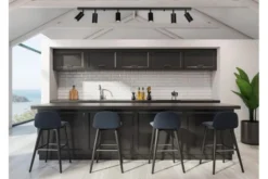 PLAFONIERA MODERNA NERA NEO W6