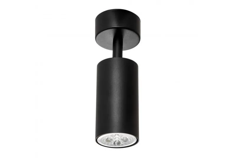 PLAFONIERA MODERNA NERA NEO W1