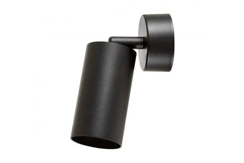 PLAFONIERA MODERNA NERA NEO W1