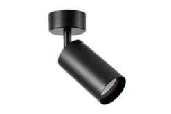 PLAFONIERA MODERNA NERA NEO W1