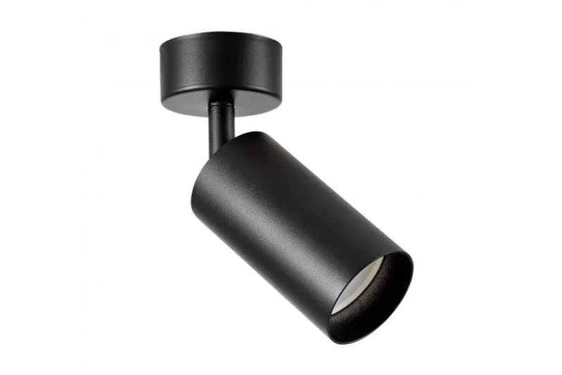 PLAFONIERA MODERNA NERA NEO W1