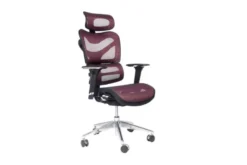 Poltrona ergonomica da ufficio Ergo 600 Prugna