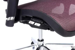 Poltrona ergonomica da ufficio Ergo 600 Prugna