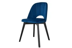 Poltroncina blu imbottita BRENO