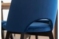 Poltroncina blu imbottita BRENO