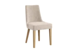 Poltroncina da tavolo imbottita beige CARINI