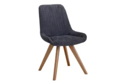 Poltroncina moderna imbottita nera BARI