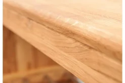 Scarpiera in legno naturale massello oliato di rovere