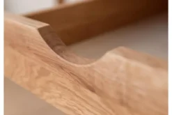 Scrittoio in legno naturale massello oliato