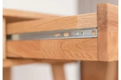 Scrittoio in legno naturale massello oliato