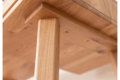 Scrittoio in legno naturale massello oliato