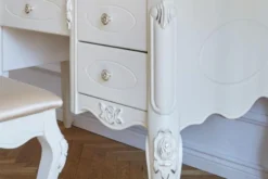 Scrivania classica avorio con cassetti BELLA 912