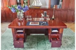 Scrivania classica da ufficio direzionale PRESTIGE B630 1,6 Metri