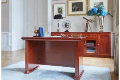 Scrivania classica per ufficio PRESTIGE B420 1,2 Metri