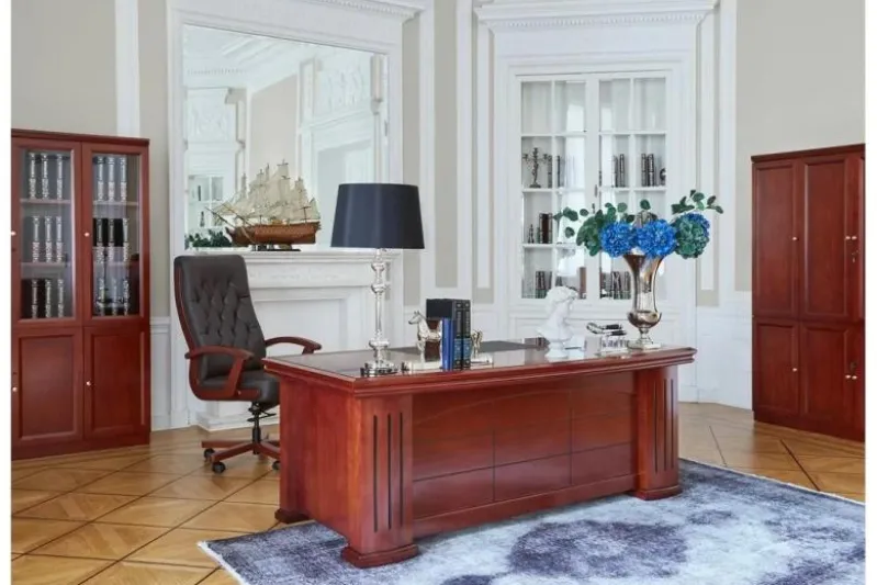 Scrivania classica ufficio direzionale PRESTIGE B610 2 Metri