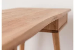 Scrivania in rovere massello naturale oliato