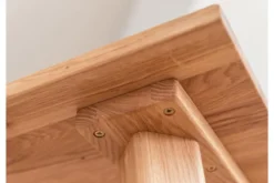 Scrivania in rovere massello naturale oliato