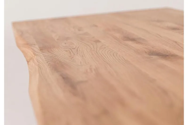Scrivania in rovere massello naturale oliato