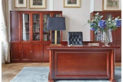 Scrivania in stile classico per ufficio PRESTIGE B620 1,5 Metri