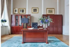 Scrivania in stile classico per ufficio PRESTIGE B620 1,5 Metri