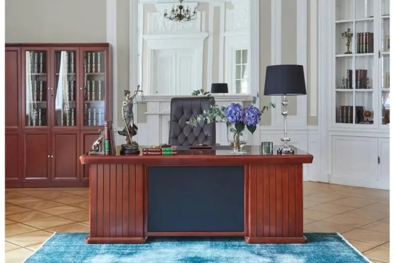 Scrivania presidenziale classica ufficio PRESTIGE B630 2 Metri
