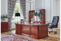 Scrivania studio classica con piano 2,4 Metri PRESTIGE B710