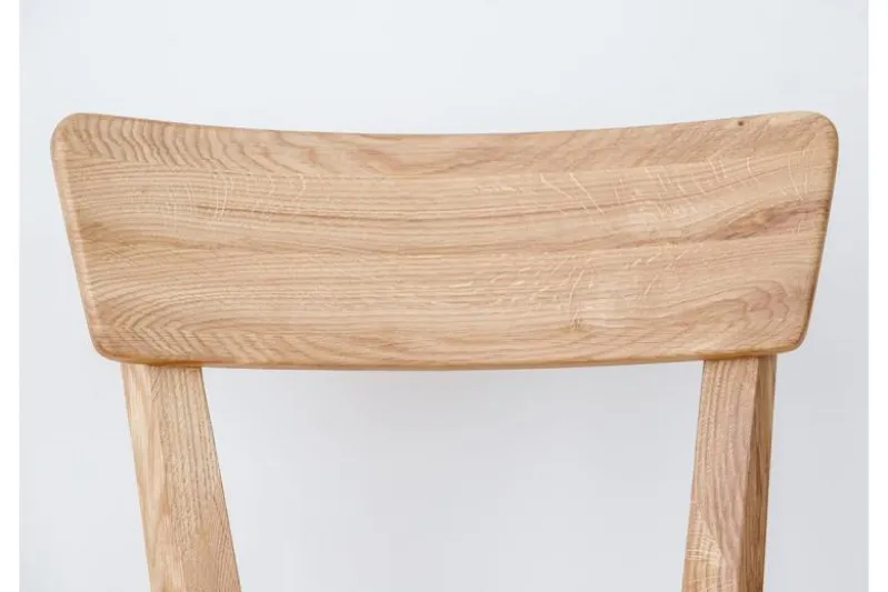 Sedia da pranzo rovere massello oliato LEON