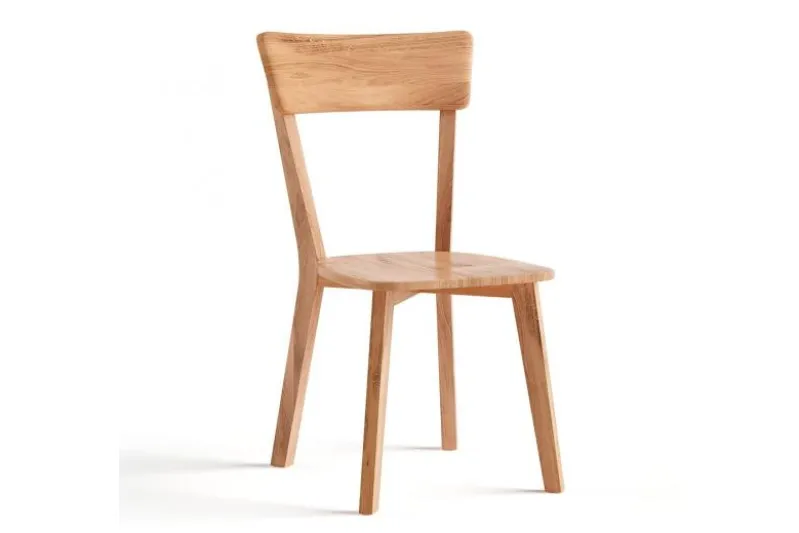 Sedia da pranzo rovere massello oliato LEON