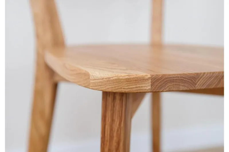 Sedia da pranzo rovere massello oliato LEON