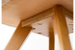 Sedia imbottita da tavolo beige BARI